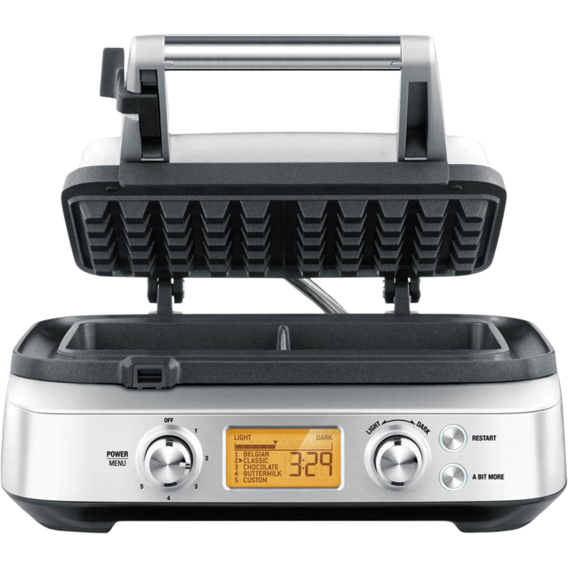 Sage SWM620BSS4EEU1 the Smart Waffle Pro Vaffeljern Børstet rustfrit stål Sage SWM620BSS4EEU1 the Smart Waffle Pro Vaffeljern Børstet rustfrit stål